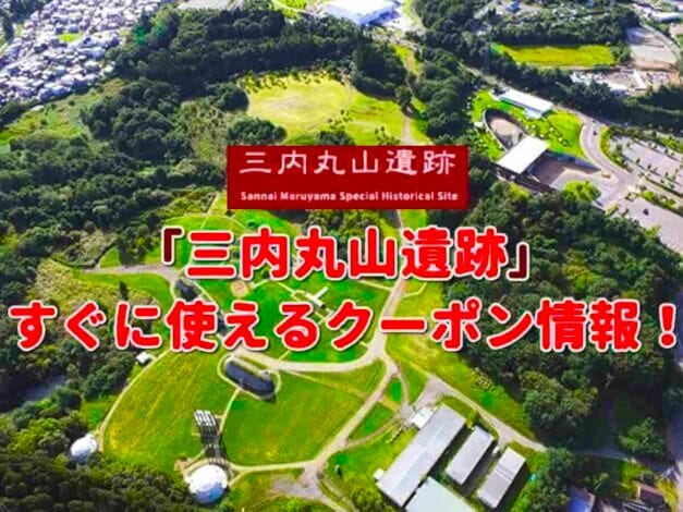 「三内丸山遺跡」のクーポン一覧！【最新版】