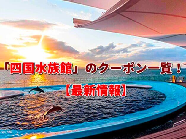 「四国水族館」のクーポン一覧！【最新版】