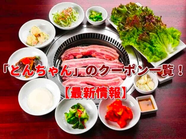 「とんちゃん」のクーポン一覧！【最新版】